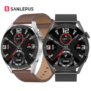 SANLEPUS NFC Smart Watch 2022 New Men Business Smartwatch GPS Moverment Track Bluetooth Call Wireless Charging Fitness Bracelet