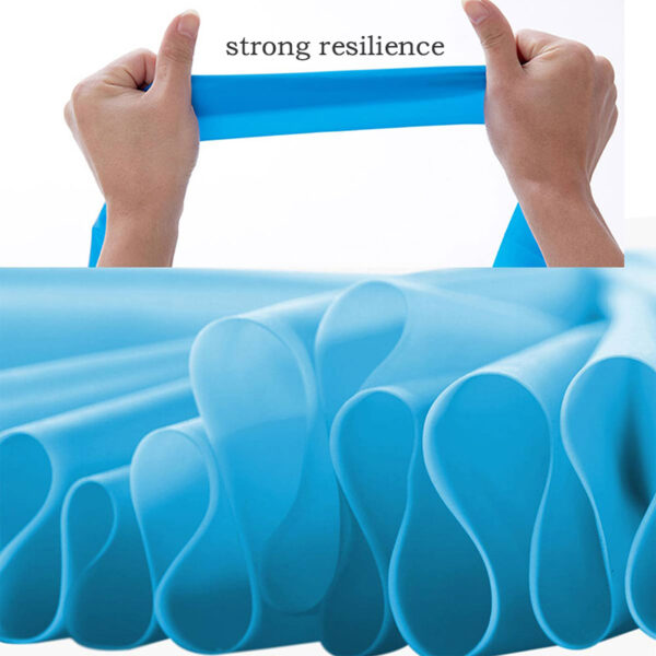 Stretch Resistance Band Good Tension Elasticity 150cm/200cm Rubber Elastic Band SET Portable Fit Home Gym Yoga Sport Equipment