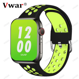 Vwar DT7 MAX Smart Watch Series 7 1.9" Infinite Screen NFC GPS Tracker Bluetooth Call Men Women 45mm Smartwatch for IOS Xiaomi