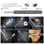 Wireless Smart Visual Ear Cleaner Otoscope NP20 Ear Wax Removal Tool with Camera Ear Endoscope 1080P Kit for iPhone iPad Android